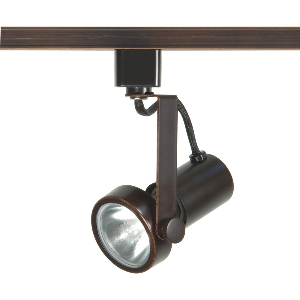 Nuvo Lighting TH347  1 Light - PAR20 Gimbal Ring Track Head in Russet Bronze Finish
